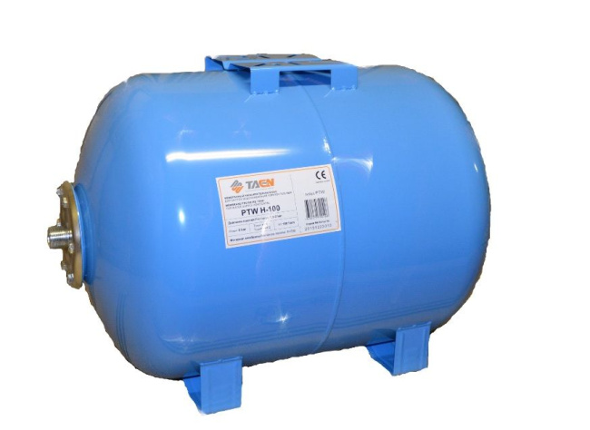 TAEN  м03 Гидроаккумулятор для систем водоснабжения WT-100LH (R) (горизонтальный)